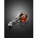 Twist Amber Pendant In Sterling Silver The Algeria, image , picture 2