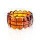 Cognac Amber Stretch Bracelet, image 