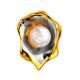 Refined Gold-Plated Pendant With Cultured Pearl The Turandot, image 
