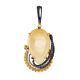 Gold-Plated Pendant With Natural Mammoth Tusk The Era, image 