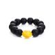 Black Amber Bracelet The Cuba, image 