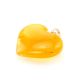 Lemon Amber Heart Pendant The Declaration, image , picture 2