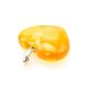 Lemon Amber Heart Pendant The Declaration, image , picture 4