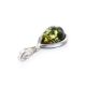 Green Amber Pendant In Sterling Silver The Fiori, image , picture 5