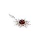Sun Shaped Amber Pendant In Sterling Silver The Helios, image , picture 4