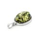 Oval Amber Silver Pendant The Goji, image , picture 5