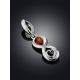 Infinity Symbol Amber Pendant In Sterling Silver The Amour, image , picture 2