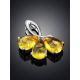 Luminous Lemon Amber Pendant The Flora, image , picture 2
