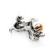 Cognac Amber And Crystals Puppy Brooch The Puppy, image , picture 5