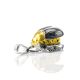 Egyptian Amber Pendant In Sterling Silver The Scarab, image , picture 5