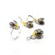 Egyptian Amber Pendant In Sterling Silver The Scarab, image , picture 6