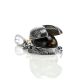 Cherry Amber Pendant In Sterling Silver The Scarab, image , picture 6