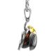 Cherry Amber Pendant In Sterling Silver The Scarab, image , picture 5