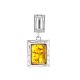 Geometric Silver Pendant With Bright Cognac Amber The Hermitage, image , picture 2