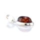 Drop Amber Pendant In Sterling Silver The Fiori, image , picture 3