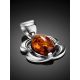 Cognac Amber Pendant In Sterling Silver The Violet, image , picture 2