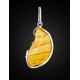Honey Amber Pendant In Sterling Silver The Lagoon, image , picture 2