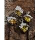 Exclusive Handcrafted Silver Pendant With Polished Green Amber Stone The Dew, image , picture 4