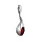 Cherry Amber Pendant In Sterling Silver The Peony, image , picture 3