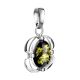 Green Amber Pendant In Sterling Silver The Violet, image , picture 4