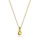 Chic Gilded Silver Amber Necklace The Palazzo, image 