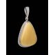 Amber Pendant In Sterling Silver The Glow, image , picture 3
