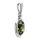 Green Amber Pendant In Sterling Silver The Goji, image , picture 4