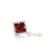 Geometric Amber Pendant In Sterling Silver The Hermitage, image , picture 2