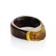 Ethnic Style Wood Amber Ring The Indonesia, Ring Size: 9 / 19, image , picture 3