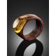 Ethnic Style Wood Amber Ring The Indonesia, Ring Size: 9 / 19, image , picture 2