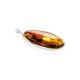Luminous Silver Amber With Fly Inclusion Pendant The Clio, image , picture 3
