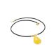 Ethnic Style Amber Pendant Necklace, Length: 40, image , picture 3