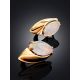 Refined Gold Opal Earrings, image , picture 2