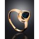 Chic Gold Topaz Ring, Ring Size: 8 / 18, image , picture 2