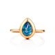Elegant Gold Swiss Topaz Ring, Ring Size: 7 / 17.5, image , picture 3