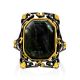 Amazing Silver Seraphinite Ring, Ring Size: 9.5 / 19.5, image , picture 4
