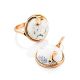 Classy Gilded Silver Opal Ring, Ring Size: 6.5 / 17, image , picture 5