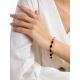 GILDED SILVER AMBER LINK BRACELET THE MONACO, Length: 17, image , picture 3