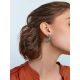 Fabulous Gold Swiss Topaz Hoop Earrings, image , picture 3