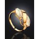 Stylish Gold Opal Ring, Ring Size: 8.5 / 18.5, image , picture 2