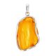 Honey Amber Pendant In Sterling Silver The Lagoon, image 