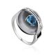 Stylish Silver Topaz Ring, Ring Size: 9 / 19, image 