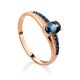 Classy Gold Topaz Ring, Ring Size: 8 / 18, image 