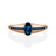 Classy Gold Topaz Ring, Ring Size: 8 / 18, image , picture 3