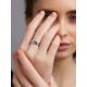 Minimalist Silver Ring, Ring Size: 7 / 17.5, image , picture 3