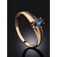 Classy Gold Topaz Ring, Ring Size: 8 / 18, image , picture 2