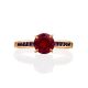 Bright Gold Corundum Ring, Ring Size: 6 / 16.5, image , picture 3