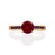 Bright Gold Corundum Ring, Ring Size: 6 / 16.5, image , picture 3