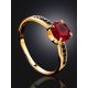 Bright Gold Corundum Ring, Ring Size: 6 / 16.5, image , picture 2