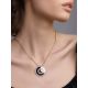 Gorgeous Gold Crystal Disc Pendant, image , picture 3